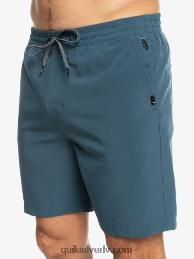 vīriešiem Quiksilver okeāna elastīgie 18 abinieku šorti pusnakts flote 88064R345