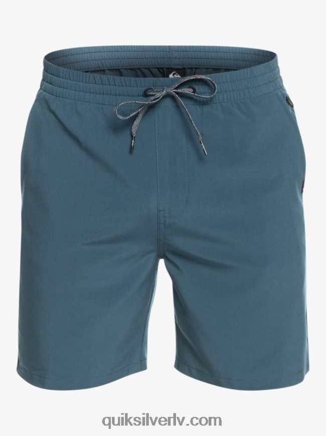 vīriešiem Quiksilver okeāna elastīgie 18 abinieku šorti pusnakts flote 88064R345