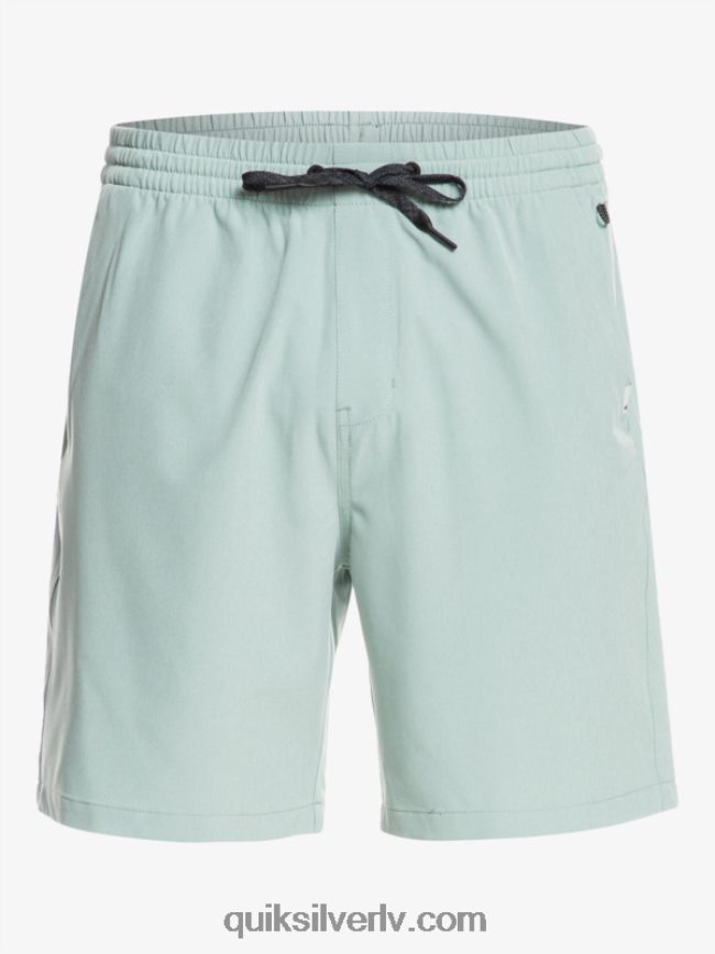 vīriešiem Quiksilver okeāna elastīgie 18 abinieku šorti zaļā vide 88064R352
