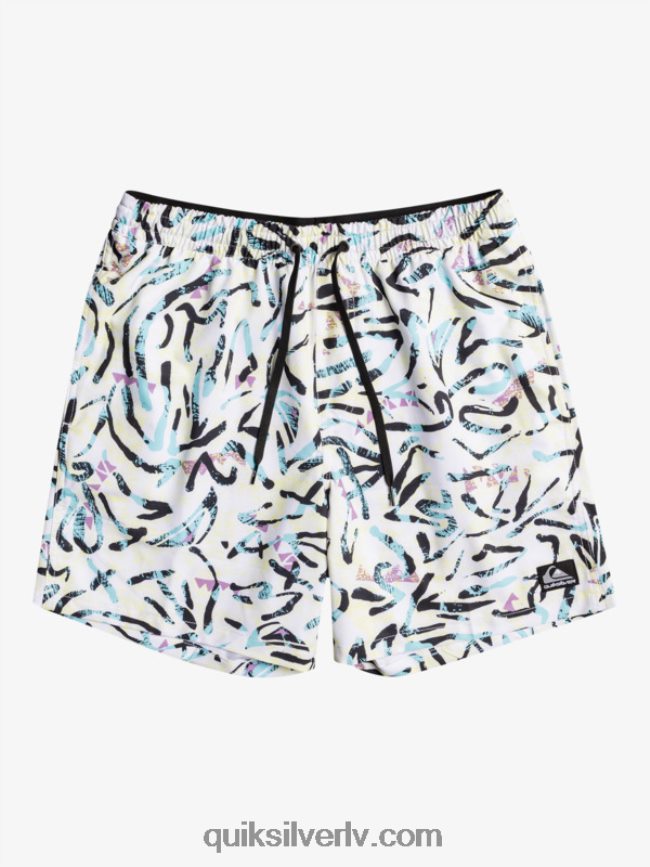 vīriešiem Quiksilver okeāns sajauc 17 zalves balts 88064R1708