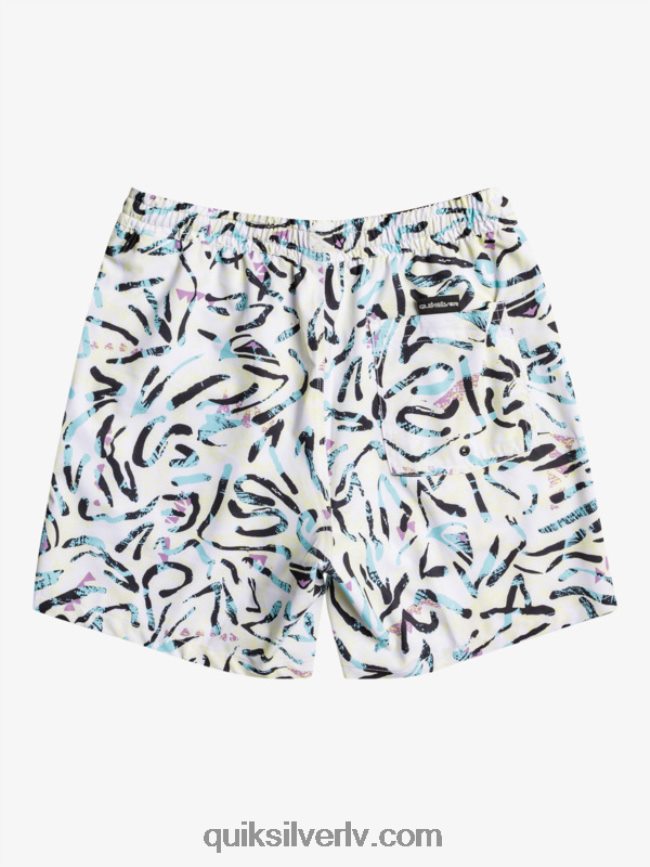 vīriešiem Quiksilver okeāns sajauc 17 zalves balts 88064R1708
