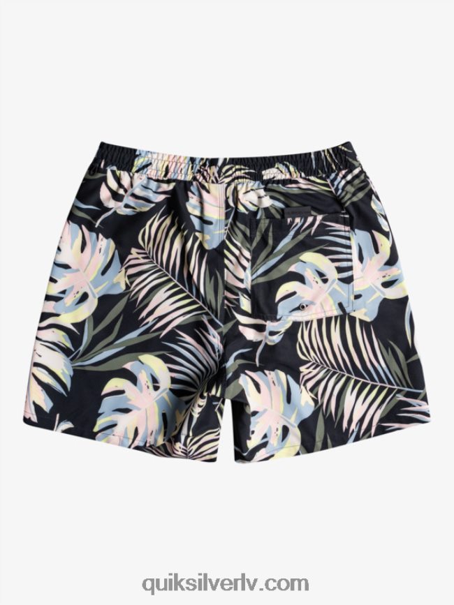 vīriešiem Quiksilver okeāns sajauc 17 zalves melns 88064R1705
