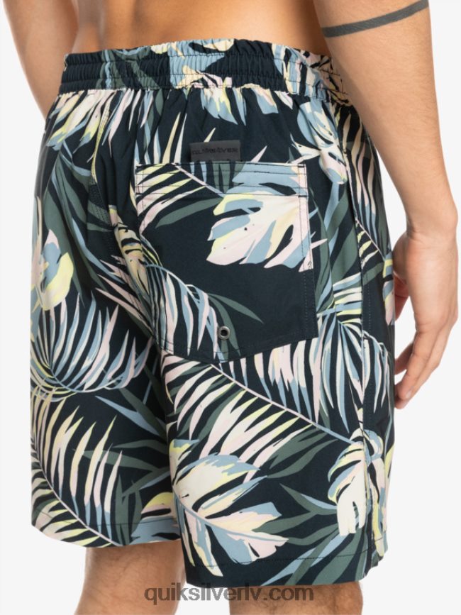 vīriešiem Quiksilver okeāns sajauc 17 zalves melns 88064R1705