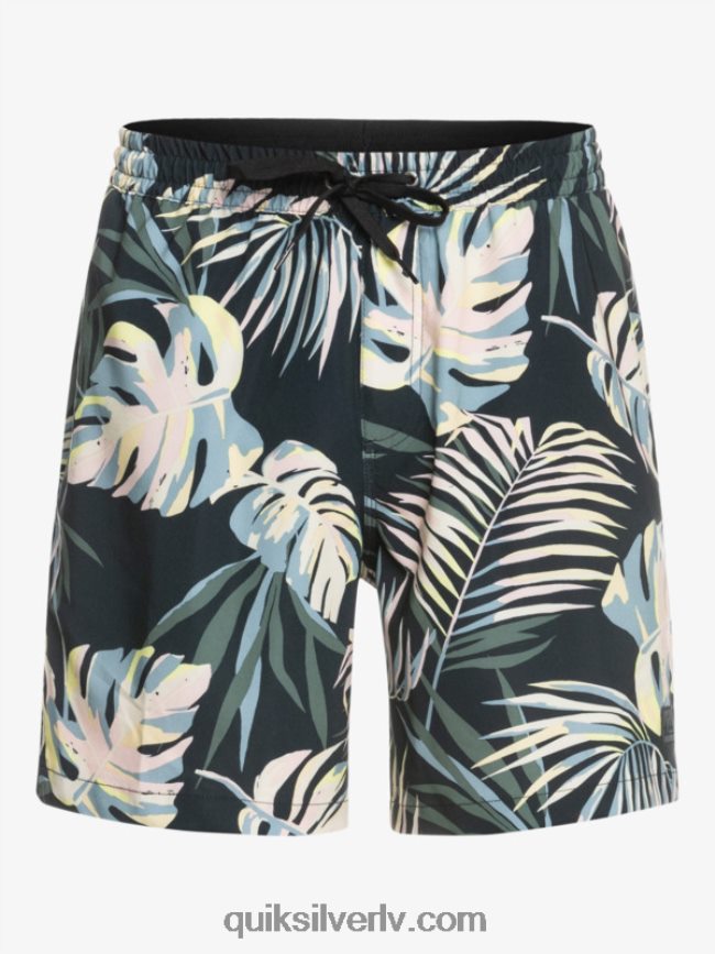 vīriešiem Quiksilver okeāns sajauc 17 zalves melns 88064R1705