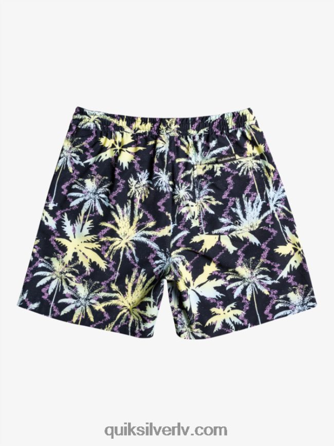 vīriešiem Quiksilver okeāns sajauc 17 zalves melns 88064R1709