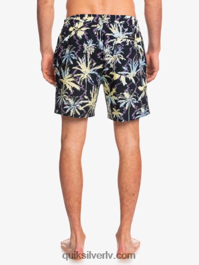 vīriešiem Quiksilver okeāns sajauc 17 zalves melns 88064R1709