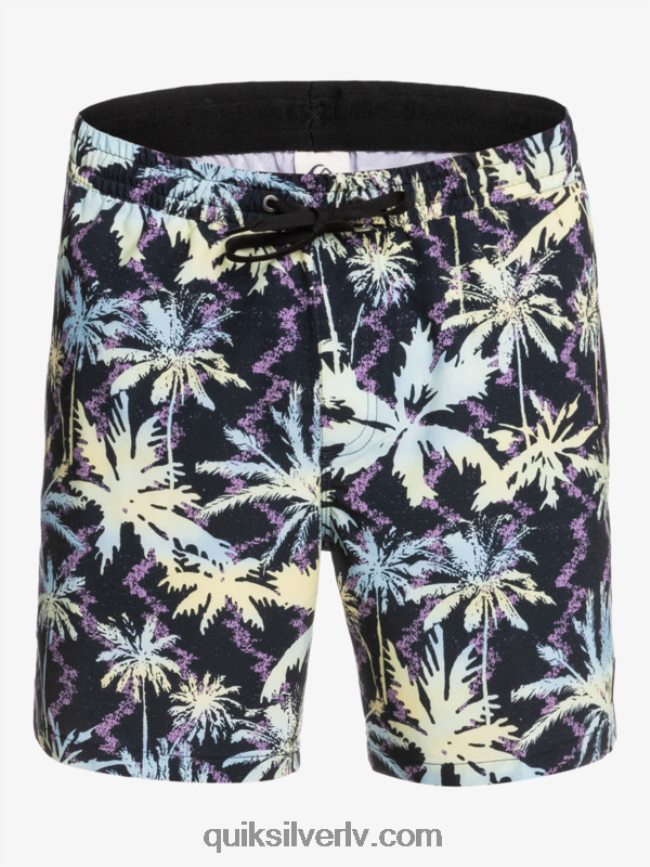 vīriešiem Quiksilver okeāns sajauc 17 zalves melns 88064R1709