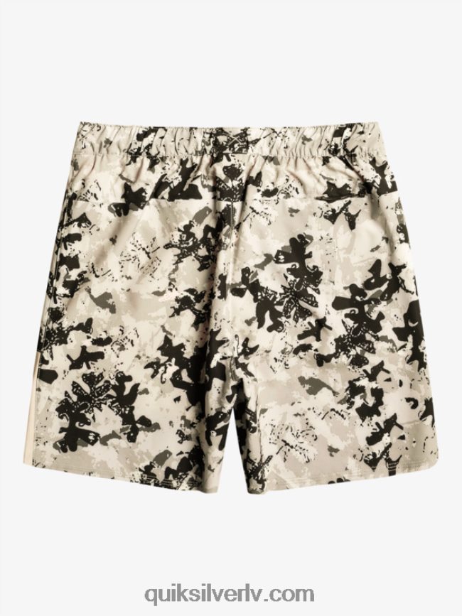 vīriešiem Quiksilver omni 17 treniņšorti pelēka violeta 88064R793