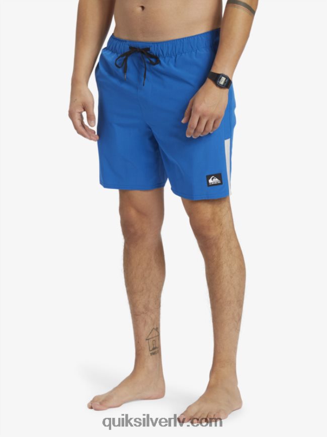 vīriešiem Quiksilver omni 17 treniņšorti snorkel zils 88064R795