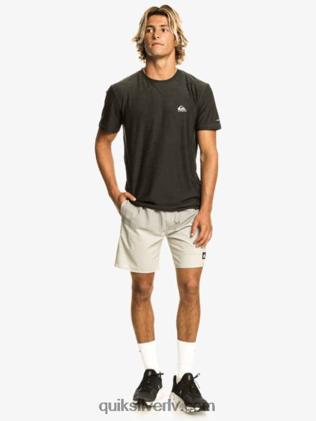 vīriešiem Quiksilver omni stretch 17 treniņšorti pelēka violeta 88064R828