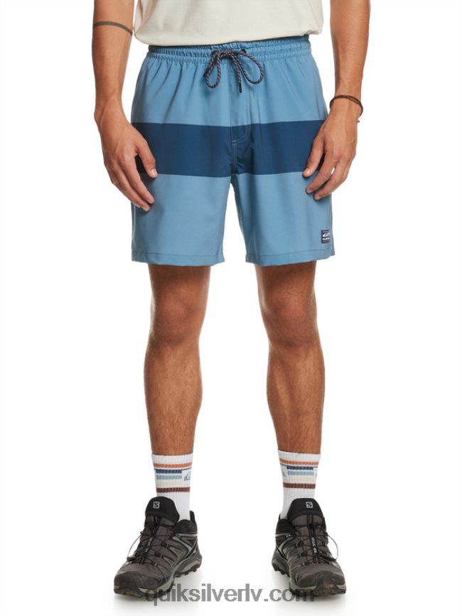 vīriešiem Quiksilver omni training 17 streigi šorti provinces zils 88064R1690