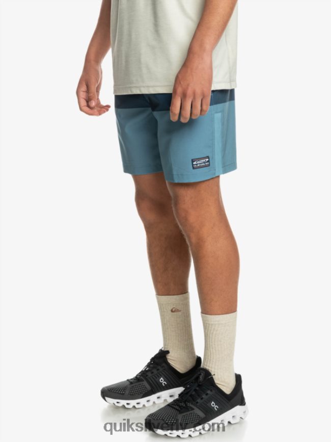 vīriešiem Quiksilver omni training 17 streigi šorti provinces zils 88064R1690