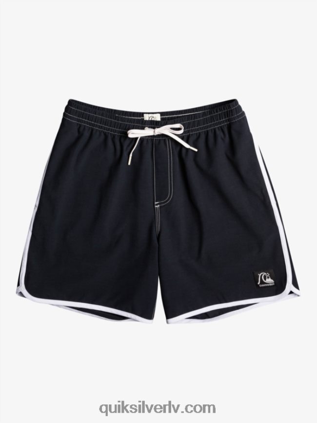 vīriešiem Quiksilver oriģinālā ķemmīšgliemene 17 zalves melns 88064R200