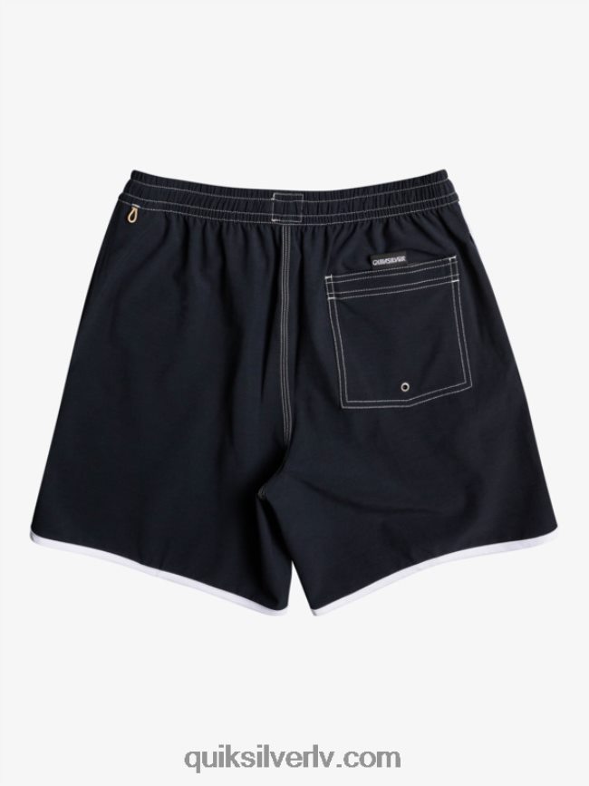 vīriešiem Quiksilver oriģinālā ķemmīšgliemene 17 zalves melns 88064R200