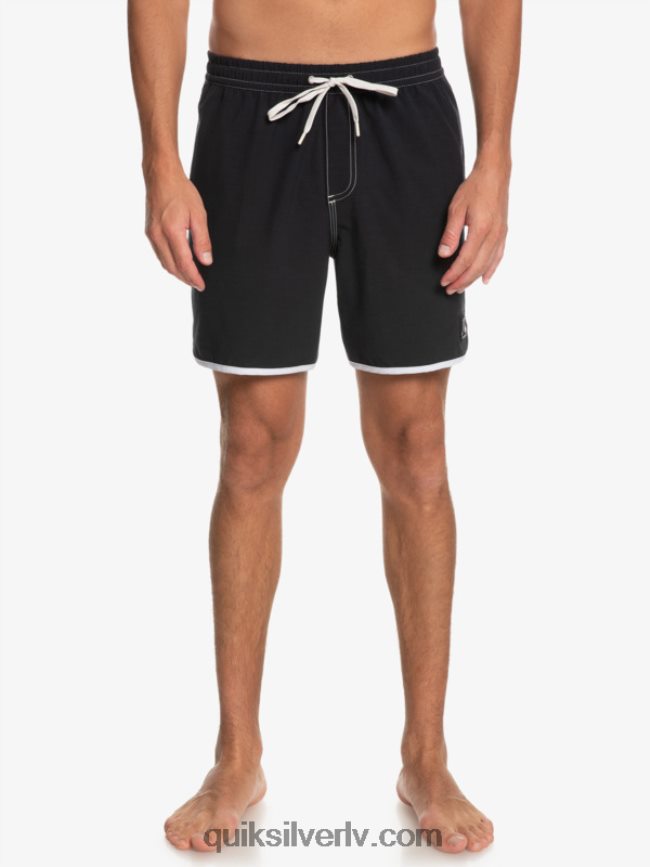 vīriešiem Quiksilver oriģinālā ķemmīšgliemene 17 zalves melns 88064R200