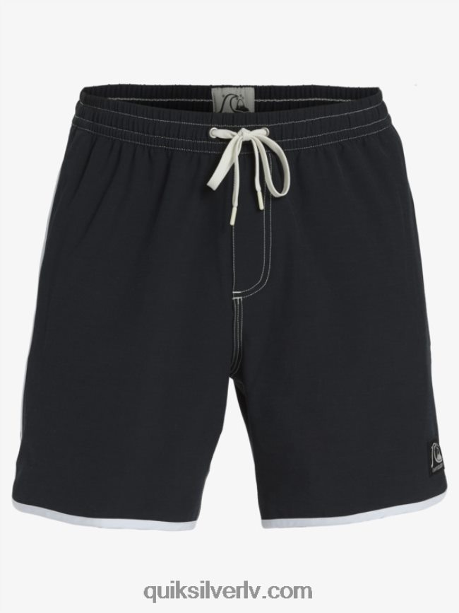 vīriešiem Quiksilver oriģinālā ķemmīšgliemene 17 zalves melns 88064R200
