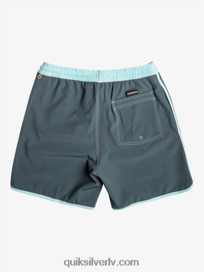 vīriešiem Quiksilver oriģinālā ķemmīšgliemene 17 zalves tumšs šīferis 88064R201