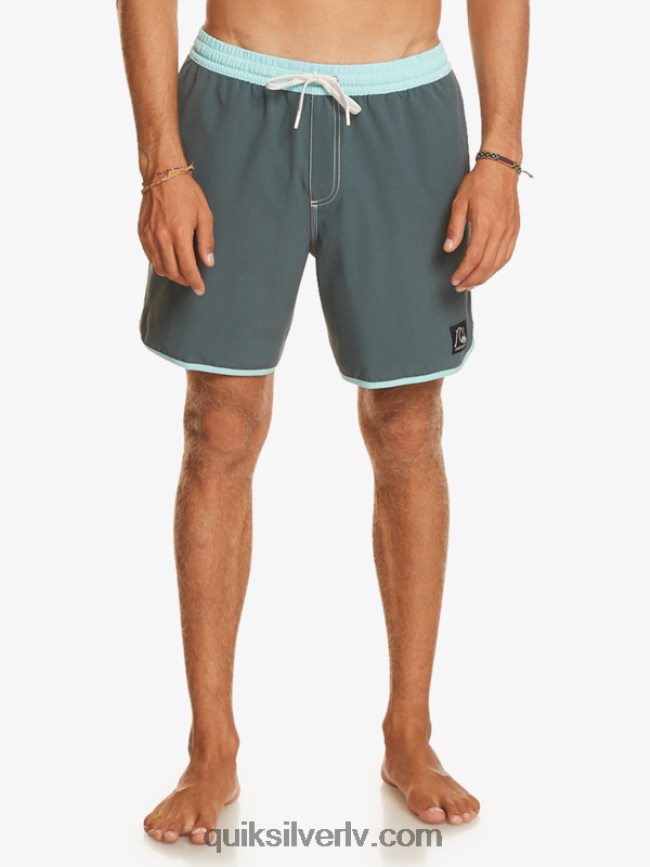 vīriešiem Quiksilver oriģinālā ķemmīšgliemene 17 zalves tumšs šīferis 88064R201
