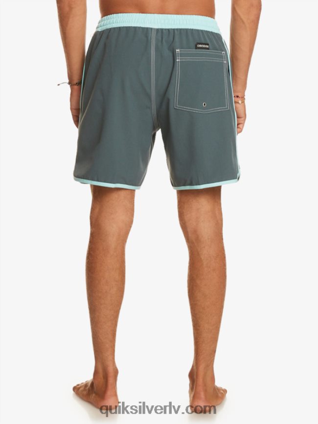 vīriešiem Quiksilver oriģinālā ķemmīšgliemene 17 zalves tumšs šīferis 88064R201