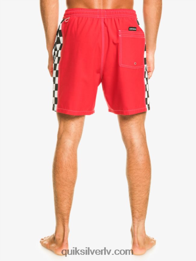 vīriešiem Quiksilver oriģinālās arkas 17 zalves augsta riska sarkans 88064R530