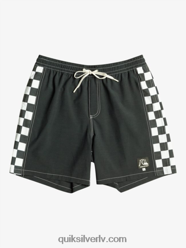 vīriešiem Quiksilver oriģinālās arkas 17 zalves melns 88064R531