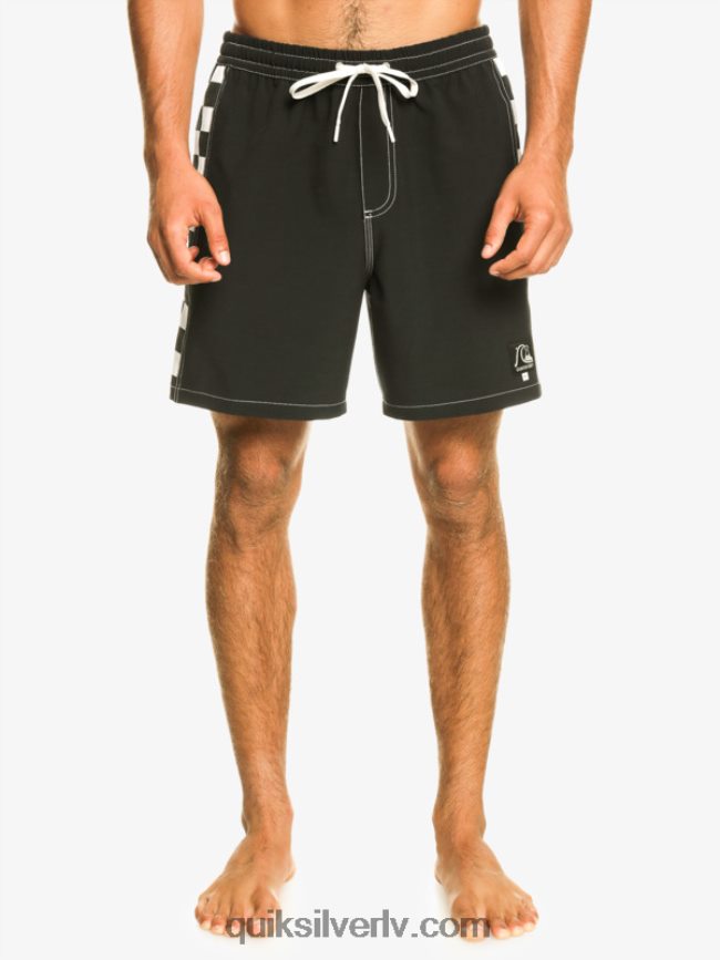 vīriešiem Quiksilver oriģinālās arkas 17 zalves melns 88064R531