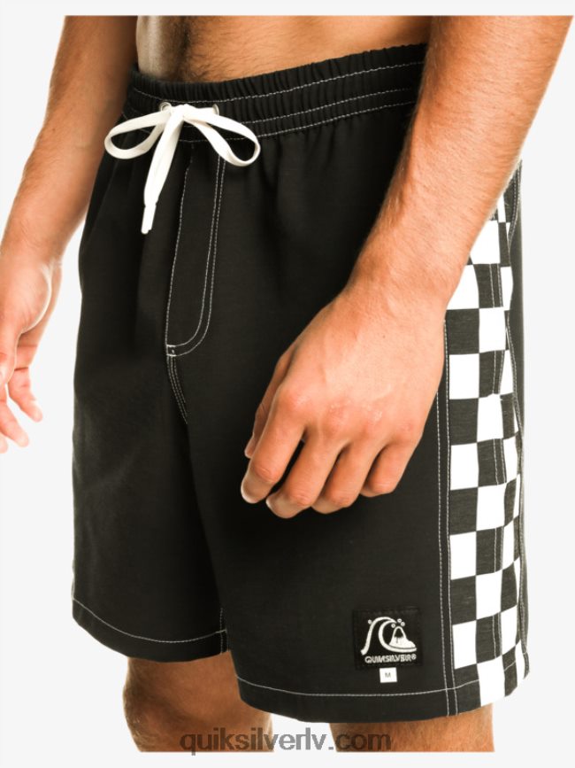 vīriešiem Quiksilver oriģinālās arkas 17 zalves melns 88064R531