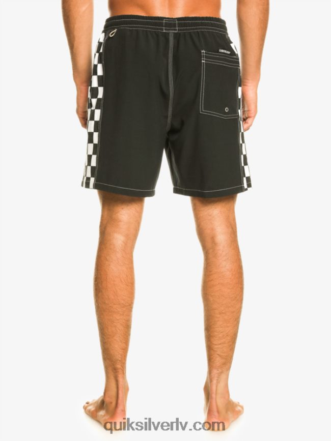 vīriešiem Quiksilver oriģinālās arkas 17 zalves melns 88064R531