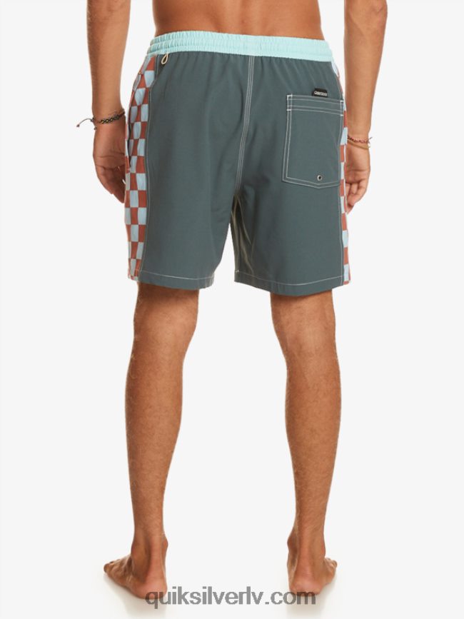 vīriešiem Quiksilver oriģinālās arkas 17 zalves tumšs šīferis 88064R532