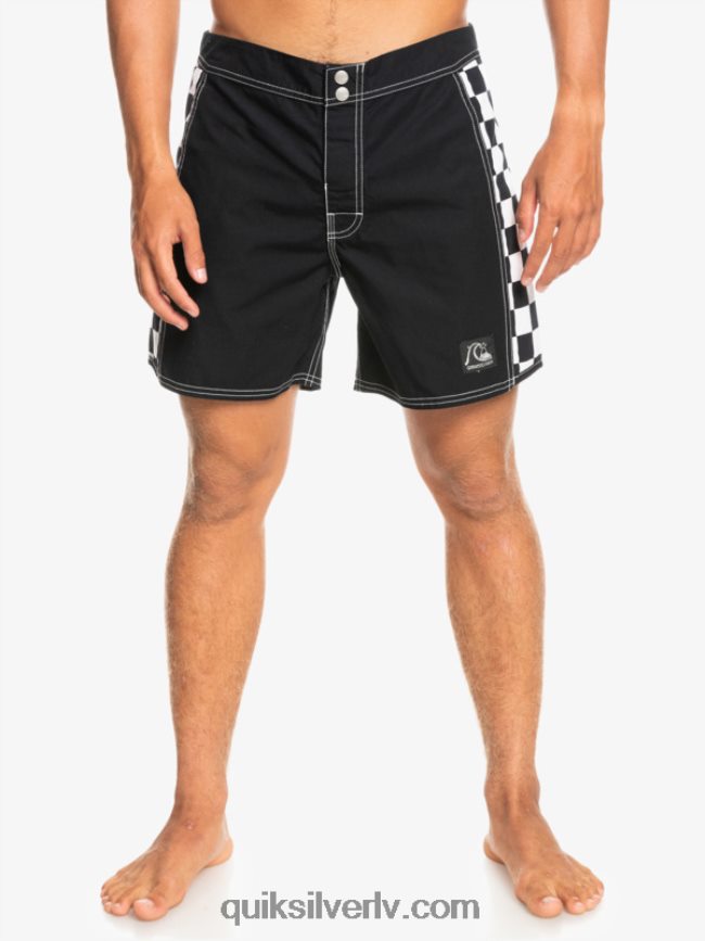 vīriešiem Quiksilver oriģinālie arch 16 dēļu šorti melns 88064R1780