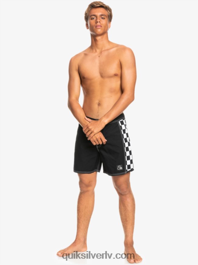 vīriešiem Quiksilver oriģinālie arch 16 dēļu šorti melns 88064R1780