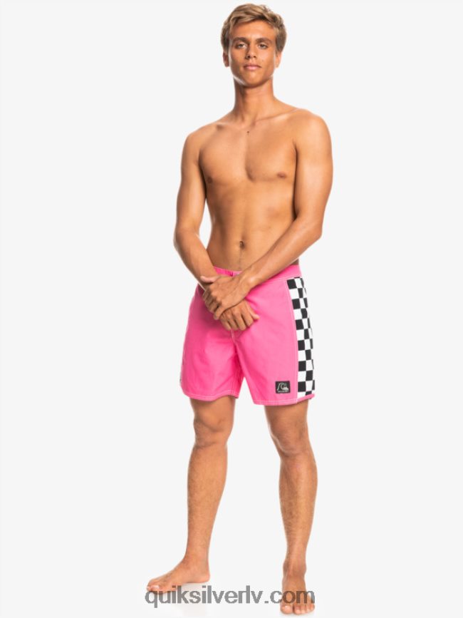 vīriešiem Quiksilver oriģinālie arch 16 dēļu šorti šokējoši rozā 88064R1781