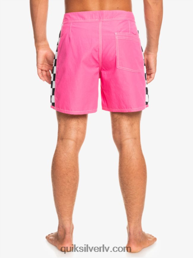 vīriešiem Quiksilver oriģinālie arch 16 dēļu šorti šokējoši rozā 88064R1781