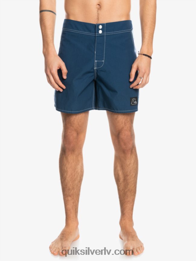 vīriešiem Quiksilver oriģinālie arch 16 dēļu šorti zīmotnes zilā krāsā 88064R1783