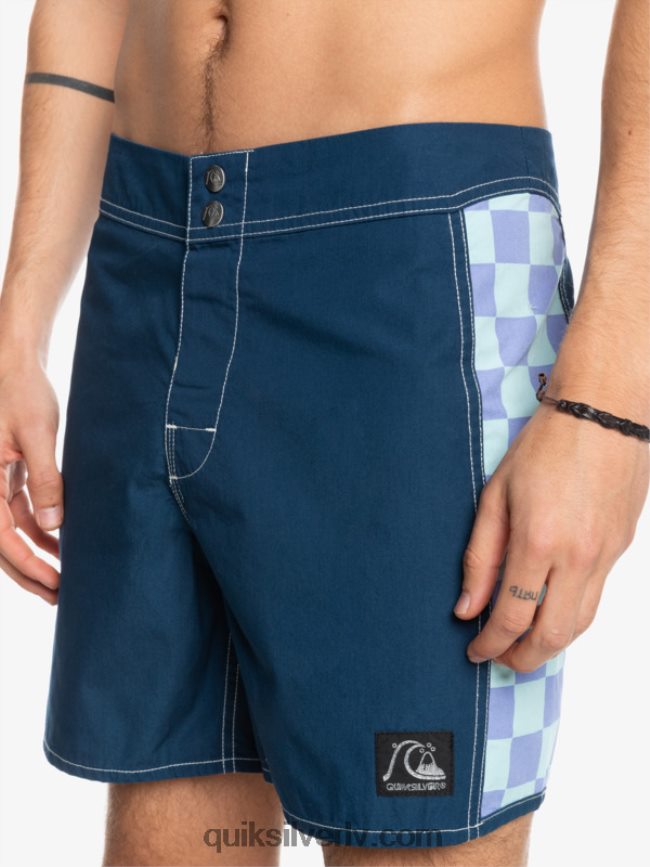 vīriešiem Quiksilver oriģinālie arch 16 dēļu šorti zīmotnes zilā krāsā 88064R1783