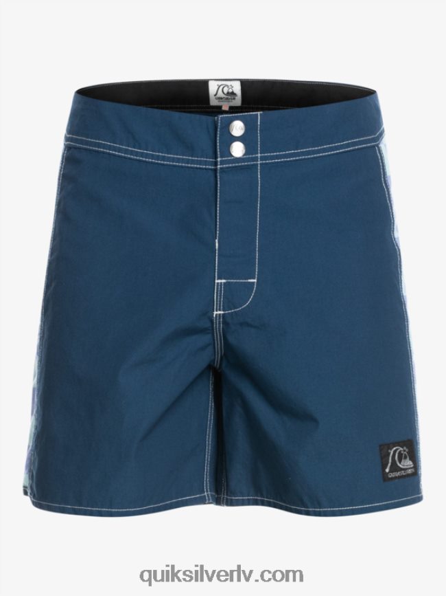 vīriešiem Quiksilver oriģinālie arch 16 dēļu šorti zīmotnes zilā krāsā 88064R1783