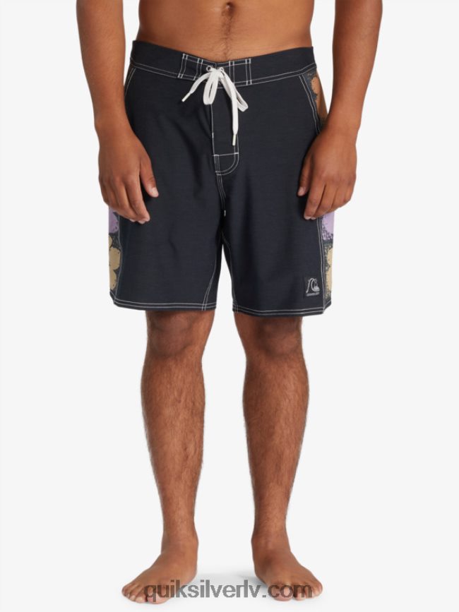 vīriešiem Quiksilver oriģinālie arch 18 dēļu šorti melns 88064R1737