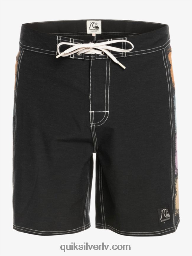 vīriešiem Quiksilver oriģinālie arch 18 dēļu šorti melns 88064R1737