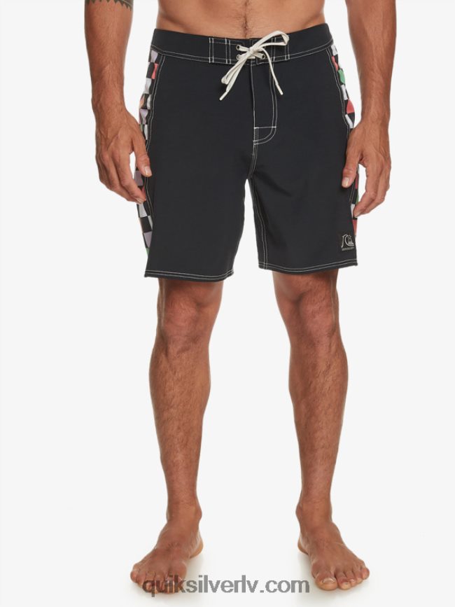 vīriešiem Quiksilver oriģinālie arch 18 dēļu šorti melns 88064R174