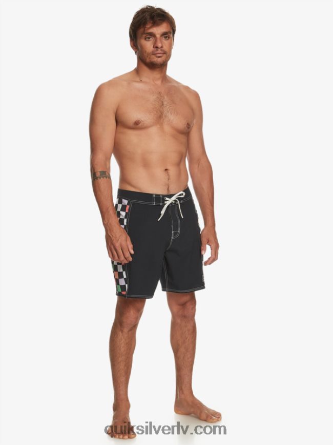 vīriešiem Quiksilver oriģinālie arch 18 dēļu šorti melns 88064R174