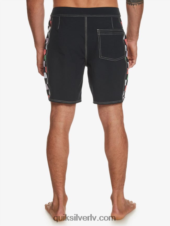 vīriešiem Quiksilver oriģinālie arch 18 dēļu šorti melns 88064R174