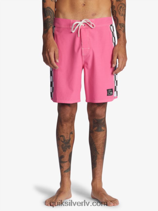 vīriešiem Quiksilver oriģinālie arch 18 dēļu šorti šokējoši rozā 88064R1732