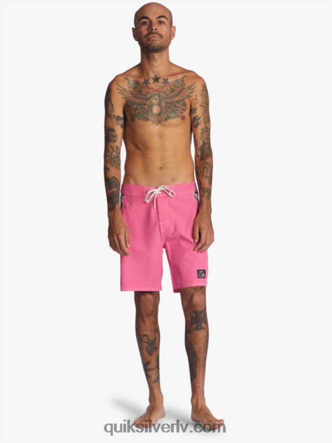 vīriešiem Quiksilver oriģinālie arch 18 dēļu šorti šokējoši rozā 88064R1732