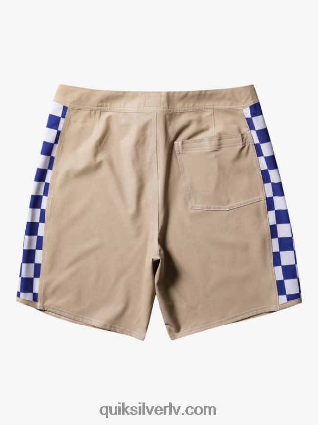 vīriešiem Quiksilver oriģinālie arch 18 dēļu šorti olīvu pelēks 88064R173