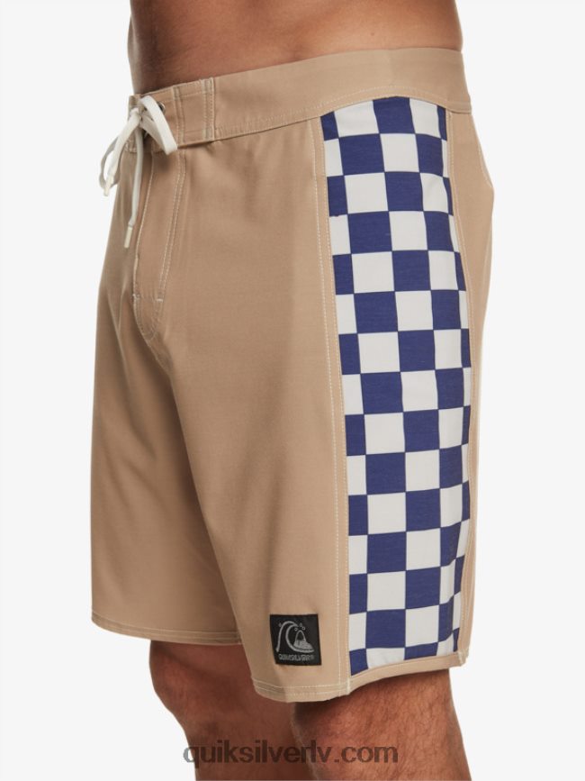 vīriešiem Quiksilver oriģinālie arch 18 dēļu šorti olīvu pelēks 88064R173