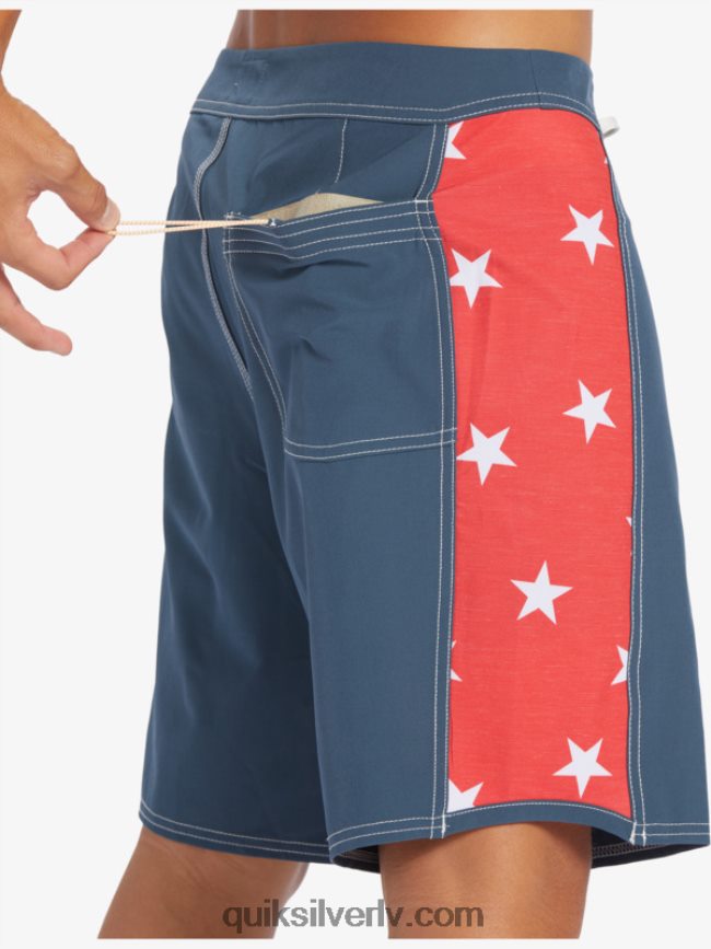 vīriešiem Quiksilver oriģinālie arch 18 dēļu šorti pusnakts flote 88064R175