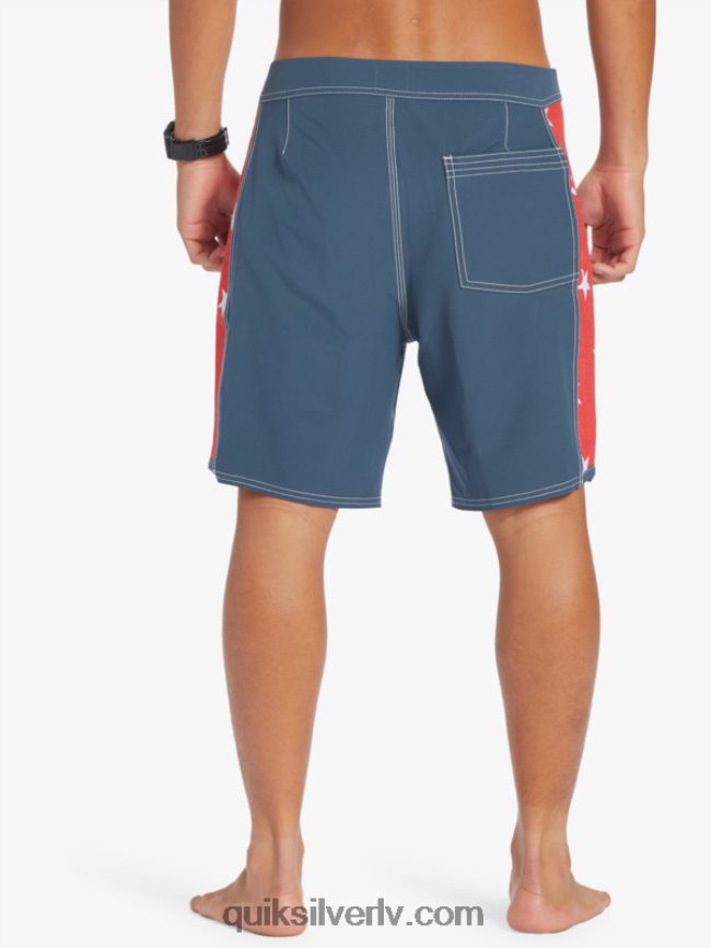 vīriešiem Quiksilver oriģinālie arch 18 dēļu šorti pusnakts flote 88064R175
