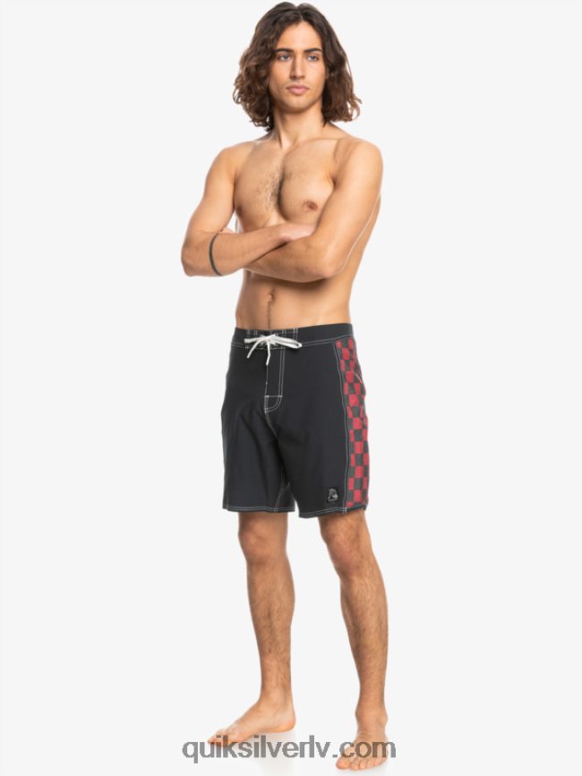vīriešiem Quiksilver oriģinālie arch 18 dēļu šorti rubīna vīns 88064R1734