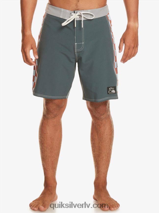 vīriešiem Quiksilver oriģinālie arch 18 dēļu šorti tumšs šīferis 88064R172