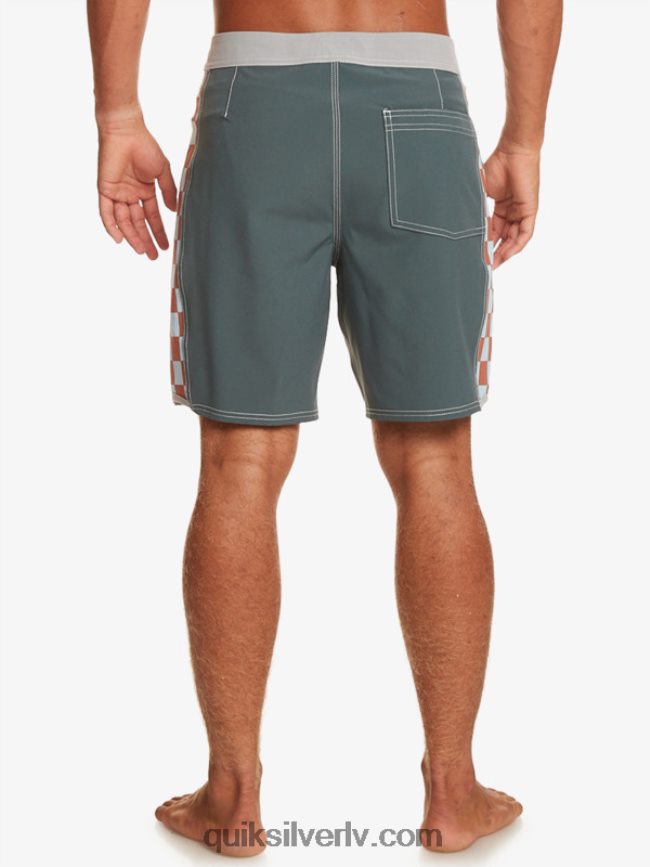 vīriešiem Quiksilver oriģinālie arch 18 dēļu šorti tumšs šīferis 88064R172